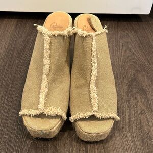 Castaner Women’s Heeled Espadrilles- Size 6.5
